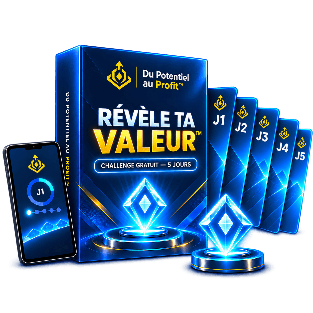 Packshot du challenge gratuit Révèle Ta Valeur, programme de cinq jours
